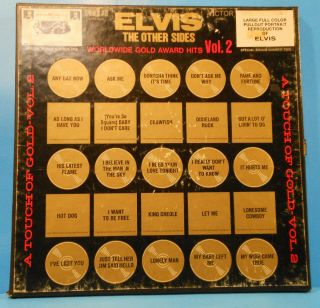 Elvis Presley Worldwide 50 Gold Award Hits Vol 2 4xlp 1971 Great Cond Vg,  /vg B