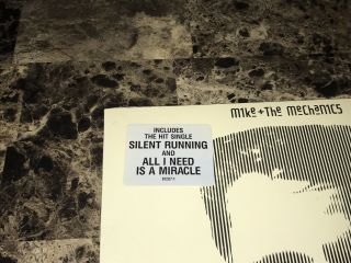 Mike & The Mechanics Rare Vinyl Record Mike Rutherford Genesis Pop Rock 2