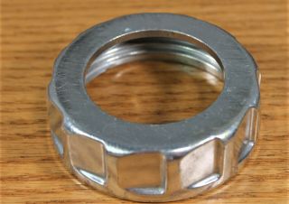 Vintage Oster Kitchen Center Meat Grinder Parts Metal (aluminum) Retaining Ring