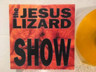 jesus lizard show vinyl lp record yellow live scratch acid nirvana big black tar 2
