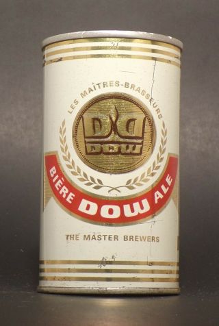 Final Week Dow Ale Vintage Tab Top Beer Can - Canada