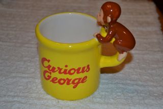 Curious George Coffee Mug Collectible Ceramic Banana Cup Good Little Monkey
