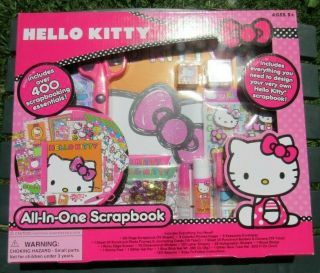 400,  Pc Hello Kitty All - In - One Scrapbook Kit - - $50 Value