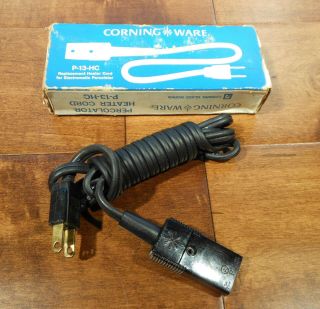 Vintage Corning Ware P - 13 - Hc Replacement Percolator Heater Cord