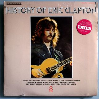 Eric Clapton History Of Eric Clapton Rare Orig 