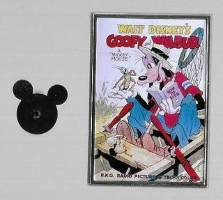 Disney Trading Pin 12 Months Of Magic Movie Poster Goofy And Wilbur How To Fish