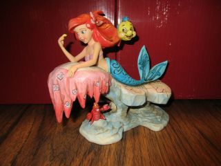 Disney Little Mermaid Dreaming Figurine Jim Shore From Enesco