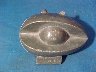Early 20thc V.  Clad,  Sons Co Pewter Avocado Figural Chocolate Ice Cream Mold