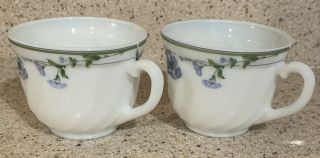 Set Of 2 Susette Coffee Tea Cups Mugs By Gibson Designs Everyday Retired