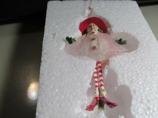 Dept 56 Krinkles Patience Brewster Mini Christmas Tree Ornament Snow Elf Mother