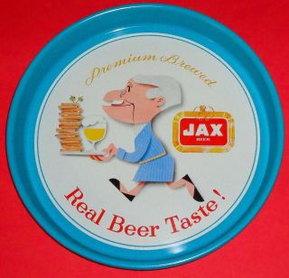 Jax Beer Tray - Cartoon Character With Dagwood Sandwich.