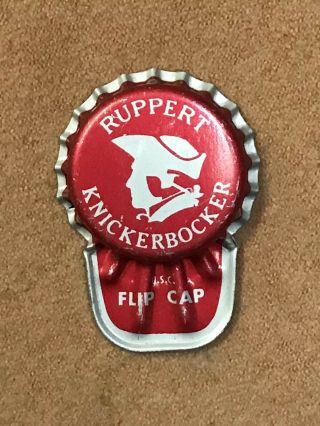 Ruppert Knickerbocker Beer Bottle Cap Test Cap Rare Old Vintage