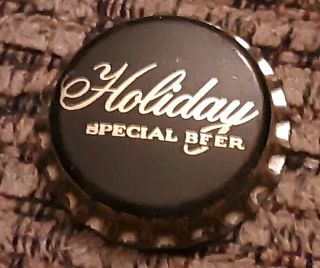 Antique Vintage Old Buckeye Beer Holiday Special Bottle Cap Toledo Ohio