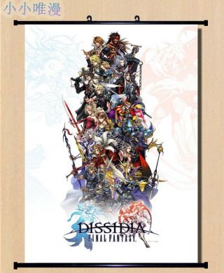 Japanese Anime Decorate Home Decor Final Fantasy Wall Scroll Poster 50x70cm Dd31