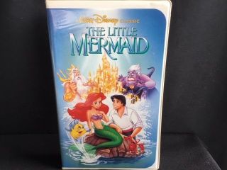 Disney The Little Mermaid,  Vhs Black Diamond Classic 913 Rare Banned Cover Art.