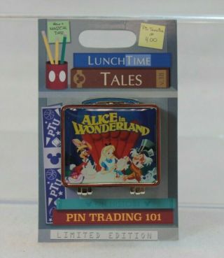 Disney Wdw Lunch Time Tales Le 1500 Pin Alice In Wonderland