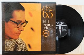 Bill Evans Trio ’65 Lp (verve V - 8613,  Orig 1965 Mono) Vg,  Vinyl