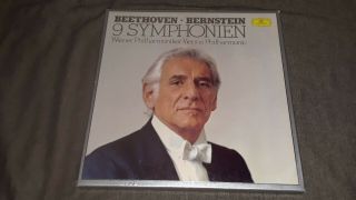Dgg 2740 216 Ed1 8lp Bernstein,  Vpo: Beethoven: The 9 Symphonies.  Nm/mint