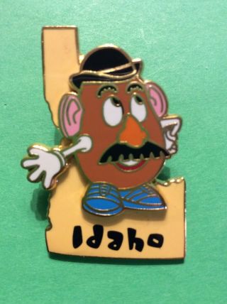 State Character Series - Idaho - Mr.  Potato Head From Toy Story Disney Pin 14935