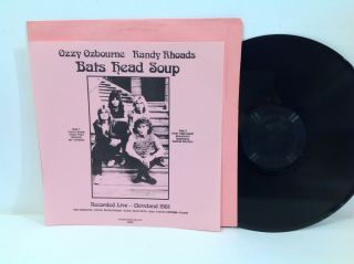 Ozzy Osbourne Randy Rhoads - Bats Head Soup - Blizzard Of Ozz Tour 1981 Live