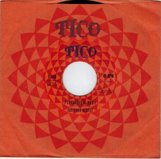 ♫latin Joe Cuba Sextet " My Man Speedy " / " Pychedelic Baby " Tico M - W/sleeve
