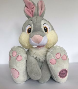 Disney Store Authentic Thumper Bunny Rabbit Plush Bambi 15 "
