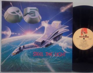 Q5 Steel The Light 1985 Uk Heavy Prog Metal Mfn Orig Lp