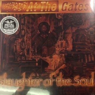 At The Gates ‎– Slaughter Of The Soul Lp / Red Vinyl Re (2018) Death Metal