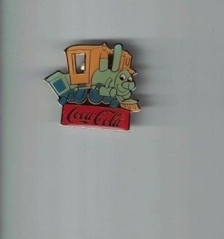 Walt Disney Le Coca - Cola 15th Anniversary Dumbo Casey Jr.  Pin