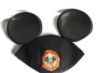 Vintage 1960s Disneyland Walt Disney Productions Mickey Ears " Frankie "