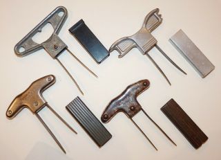 Corkscrew - Group Of Four Vintage Cork Pullers