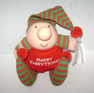 Vintage Ziggy Merry Everything Christmas Plush Doll Nwt Tom Wilson 1988