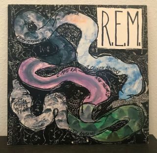 R.  E.  M.  Reckoning Vinyl Lp Record 1st Usa Ed.  I.  R.  S.  Album Ex/nm Rem