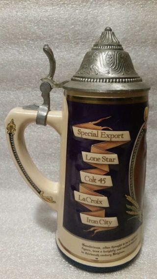 Gerz Beer Stein 1991 The House of Heileman 13th Edition9 1/4 