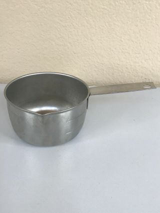 VINTAGE FOLEY 1 CUP STAINLESS STEEL MEASURING CUP REPLACEMENT 2