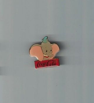 Walt Disney Le Coca - Cola 15th Anniversary Dumbo Pin