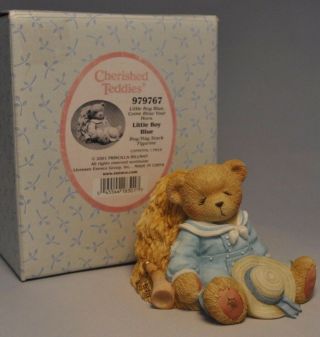 Cherished Teddies - Little Boy Blue - 979767 - Come Blow Your Horn - Hay Stack