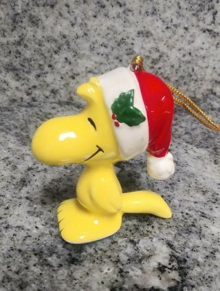 Woodstock - Snoopy Peanuts Charlie Brown Vintage Ceramic Christmas Ornament