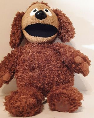 Disney Store Exclusive The Muppets Most Wanted - Rowlf Rolf Plush Toy 17 "