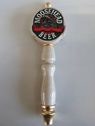 Moosehead Beer Canadian Lager Beer Tap Handle 11.  5 Inch Ls