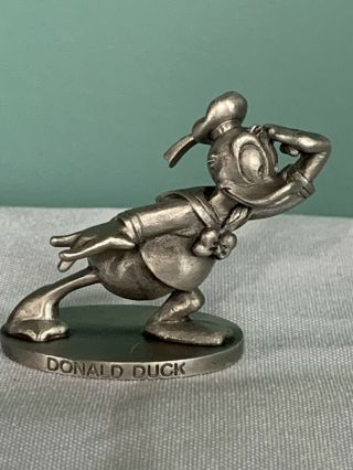 Walt Disney Schmid Fine Pewter Donald Duck