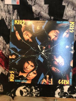 Kiss Crazy Nights Vinyl Lp Canadian Issue Mercury