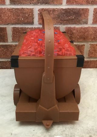 Walt Disney World Seven Dwarfs Mine Train Cart Popcorn Bucket w/ Red Jewels Gens 2
