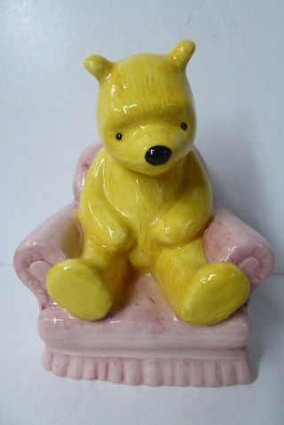 Royal Doulton China Winnie The Pooh Statue Figurine Pottery Vintage Ceramic