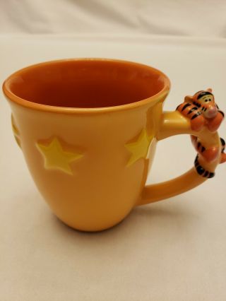 Walt Disney World Winnie The Pooh Stars Tigger Wrapped Handle Coffee Cup Mug