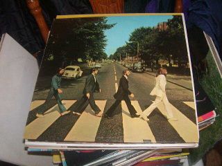 Beatles Abbey Road Lp 1969 Apple Classic Rock Vinyl So - 383 John Lennon