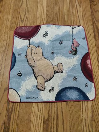 Classic Winnie The Pooh Piglet Tapestry Pillow Case Covering Square Disney Baby
