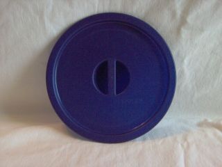 Tupperware One Touch Canister Coffee Scoop Cover Seal Lid 2717 Navy Blue