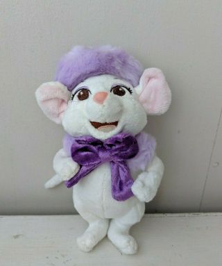 Disney Store Authentic The Rescuers Bianca Plush Mice Rare Stuffed Animal