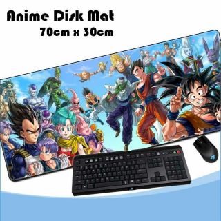 Dragon Ball Son Goku Vegeta Gaming Mouse Pad Keyboard Mousepad Mat 30 70cm